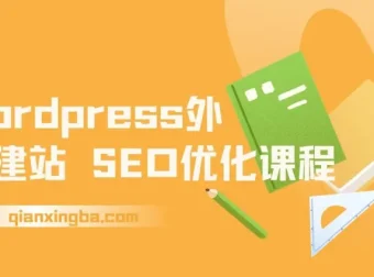 WordPress外贸建站与SEO优化课程：0到1搭建获询盘网站