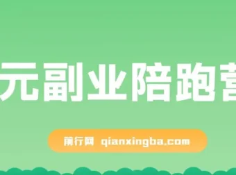 0元副业陪跑营：即梦、醒图、网盘与小说推文免费指导