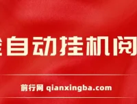 全自动挂机阅读薅羊毛项目介绍