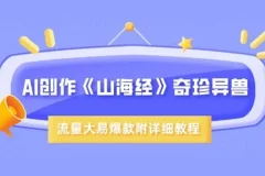 AI呈现《山海经》奇珍异兽：超现实图片与视频