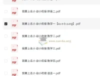 我要上名小幼小衔接资料