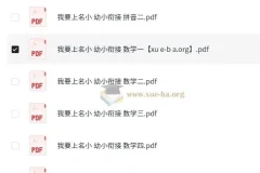 我要上名小幼小衔接资料