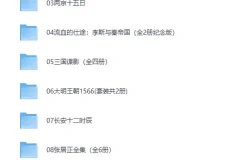 十部历史权谋经典书单：人性与权力博弈佳作