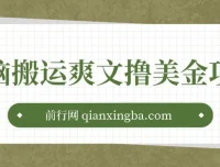 国内爽文搬运赚美金项目：简单操作指南