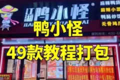 鸭小G全套鸭货配方技术课程