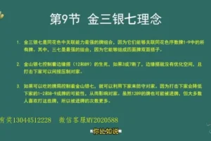 大飞麻将进阶：20招提升胜率技巧课程