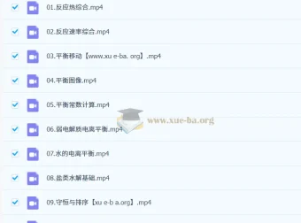 高东辉2026年高中高二化学上学期课程