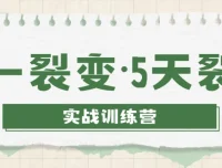 零一裂变5天裂变实战训练营