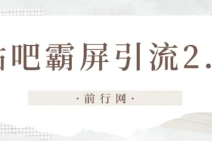 云枫贴吧霸屏引流教程