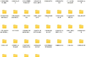 儿童毛衣编织36款精品实例
