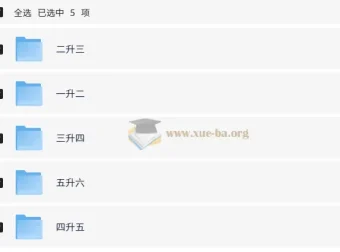 学霸的暑假：小学数学计算暑期大通关（人教版）