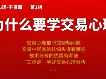 熊猫交易学社交易心理VIP系统课