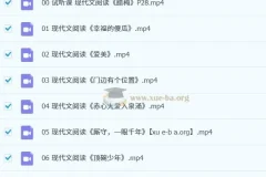 余亦诺小学现代文阅读理解一期课程