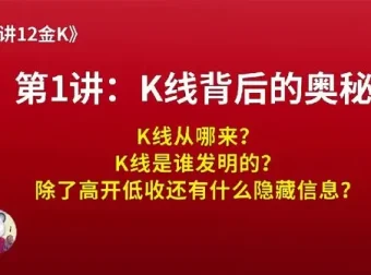 熊猫交易学社黄金VIP系统课：12金K精讲