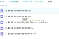 冷士强2025高三高考化学课程