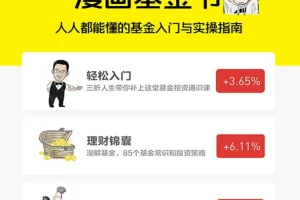 《躺着赚钱的漫画基金书》：基金入门趣味指南