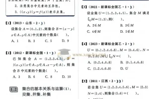 高三高考数学清优辅考2000题（通用版）