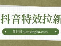 抖音特效君拉新项目：拉新玩法与审核技巧