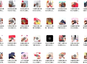 棒针钩针围巾72款精品款式实例教程