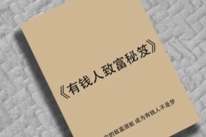 《有钱人致富秘笈》：揭秘财富圈层的底层逻辑与暴利赚钱模式