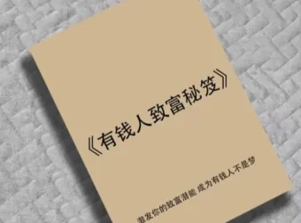 《有钱人致富秘笈》：揭秘财富圈层的底层逻辑与暴利赚钱模式