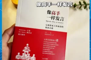 《像高手一样发言：七种常见工作场景的说话之道》好好说话的公式和图解