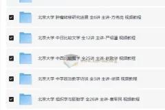 北京大学精品网课大合集：名师亲授，畅享顶尖学术资源