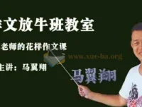 马翼翔《画说作文》：开心作文放牛班教室