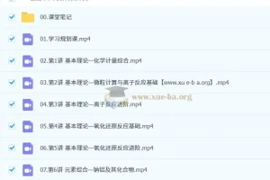 赵怡然2026高三高考化学一轮A+尖端暑假班课程