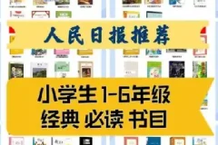 人民日报整理：1-9年级149本必读经典书目（附高清PDF）