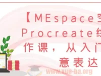 MEspace空间 Procreate绘画创作课：从入门到创意表达