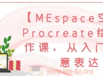 MEspace空间 Procreate绘画创作课：从入门到创意表达