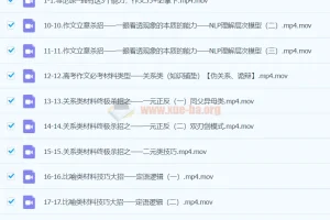 小恒学长Ernesto 提分觉醒之作文55+——作文全套上分系统课