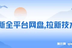 全平台网盘拉新技术保姆级教学：轻松日入500+