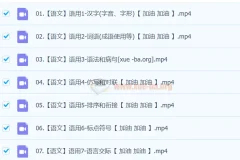 【完结】2024中考语文语言文字运用一本通课程