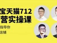 淘宝天猫712运营实操课：全面掌握电商运营关键环节