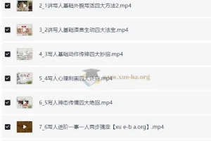 肖书媛老师语文学习课程全集（满分作文、阅读满分、学霸技巧）