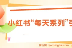 揭秘小红书“每天系列”引流玩法：流量密码与多种变现方式