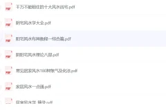 周易大师风水秘籍：全方位风水知识资料集 [稀缺资源][PDF]
