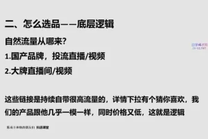 抖店无库存运营秘籍：陈南丰0基础爆单实战指南