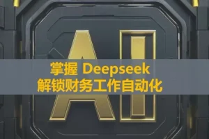 刘洋亲授：DeepSeek财务自动化工具实战精讲课程