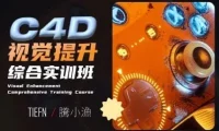 腾小渔C4D视觉提升综合实训班