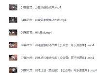 B站零基础减脂塑形课程：男女适用（完结）