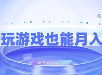 简单玩游戏月入过万项目：0成本，一单利润20（附500G安卓游戏分类系列）