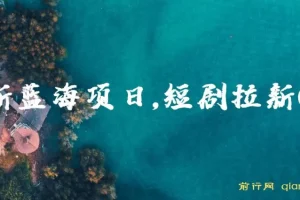 2024最新短剧拉新CPA项目：各大剧场资源随心选