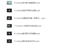B站精品课：CG迷李辰《全面掌握Comfyui系统教程》