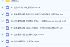 2024高三高考英语林懿琼A+春季班课程