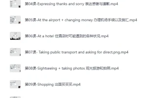 顶级外教实用口语课（完结）：让英语脱口而出