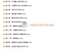 赵钢摄影基础研习班：影音制作教程