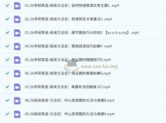 唐迟 2026考研英语阅读思维构建课【“18封神版”升级版】